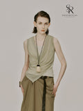 Lunelle Layered Ruche Tank