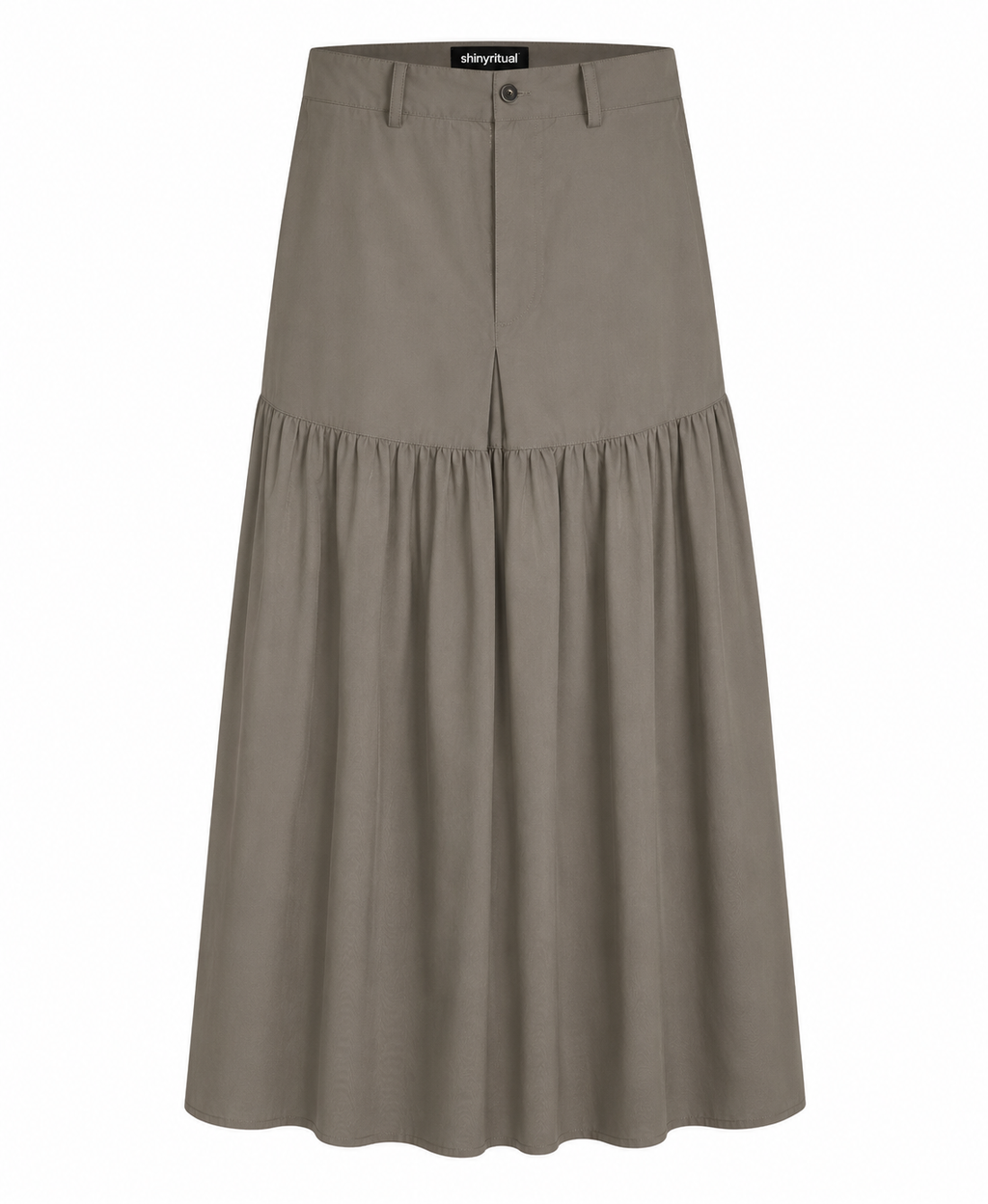 Mirewood Moss Stripe Wide Pants