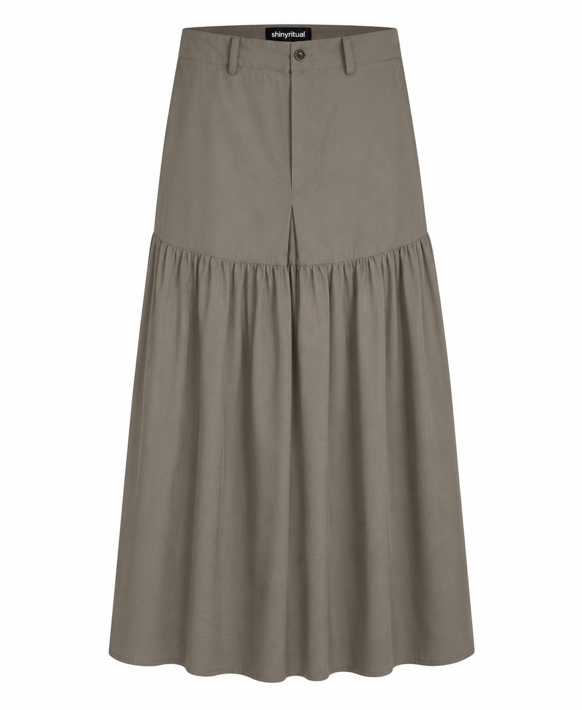 Mirewood Moss Stripe Wide Pants