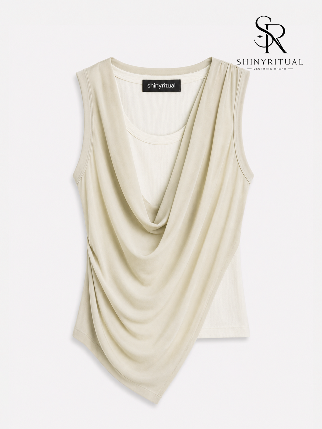 Lunelle Layered Ruche Tank