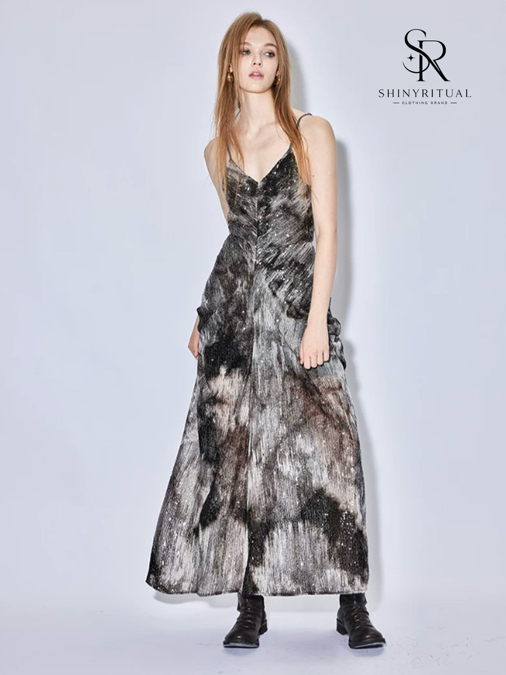 Starlisse Sequin Mermaid Resort Gown