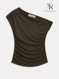 Soleia Knot Drape Top