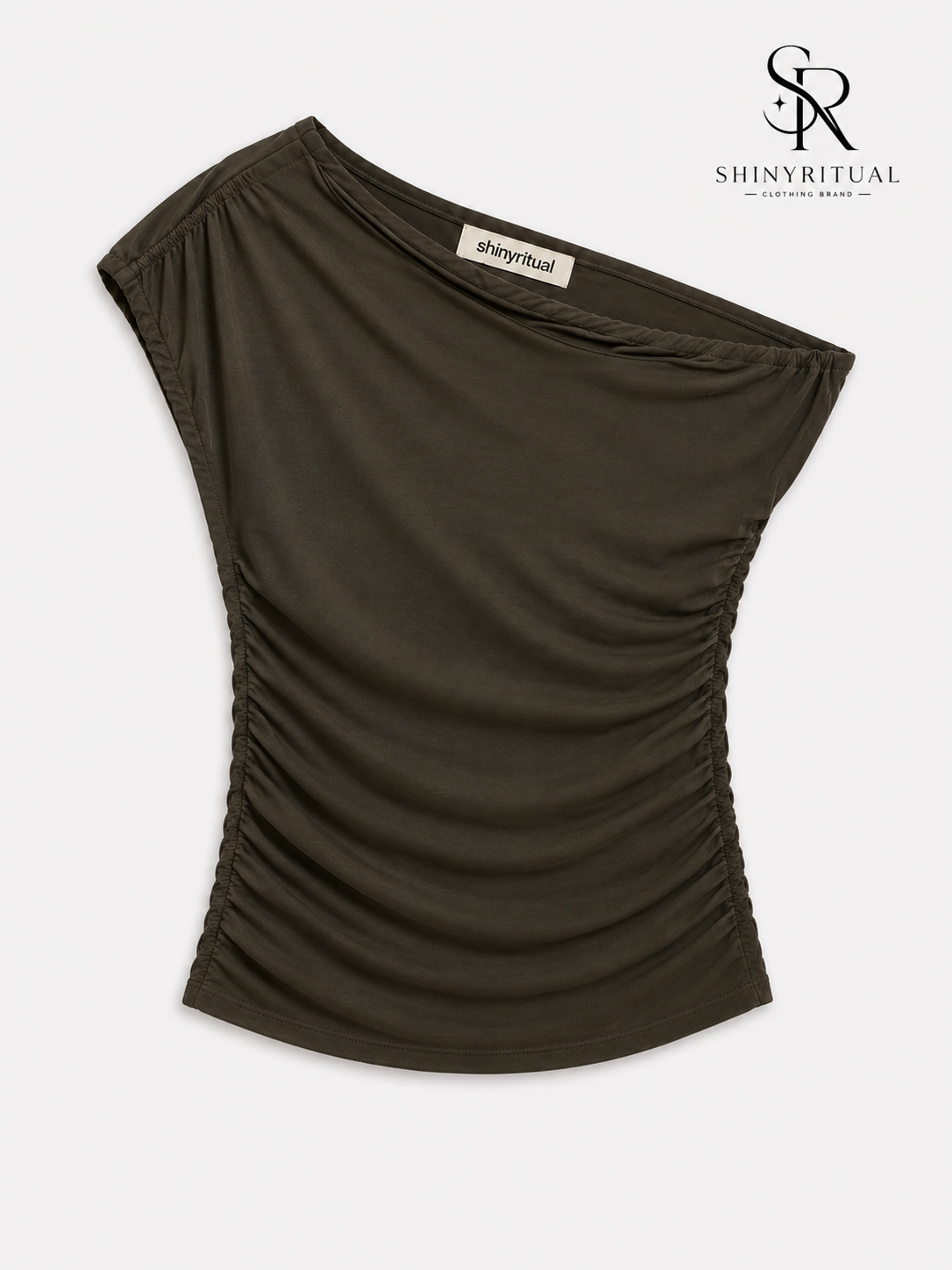 Soleia Knot Drape Top