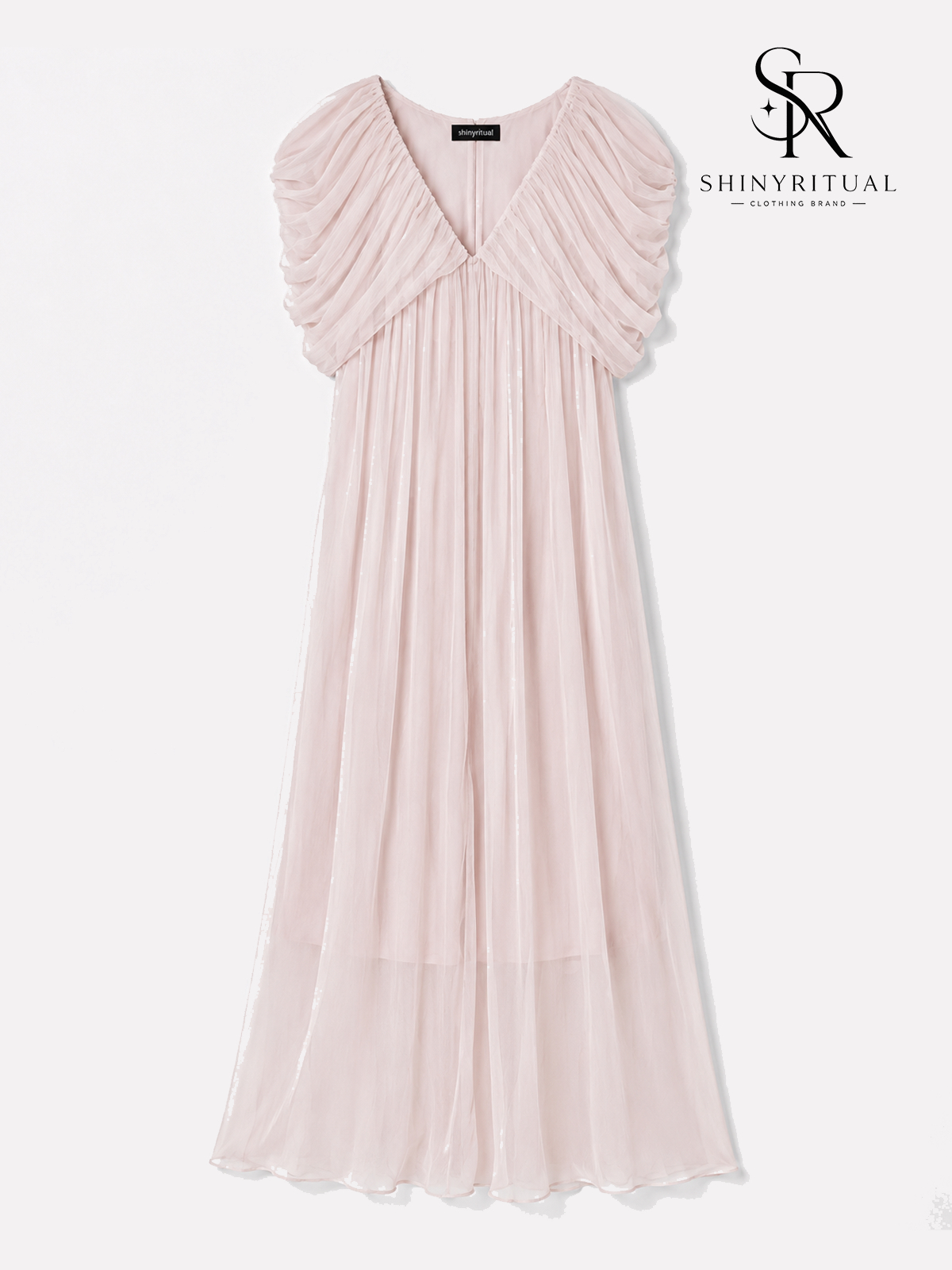 Velisse Mist Pink Flow Dress