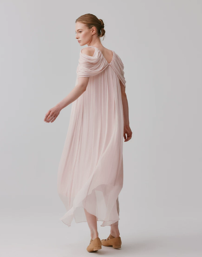 Velisse Mist Pink Flow Dress