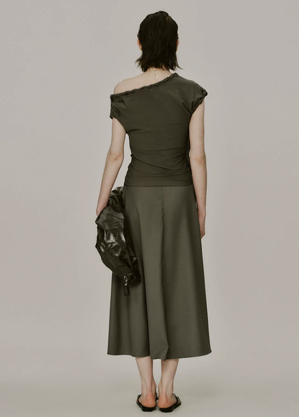 Soleia Knot Drape Top