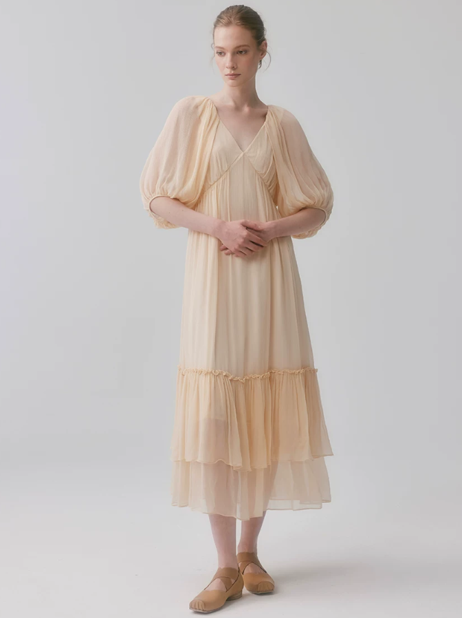 Elowen Ruffle Breeze Dress