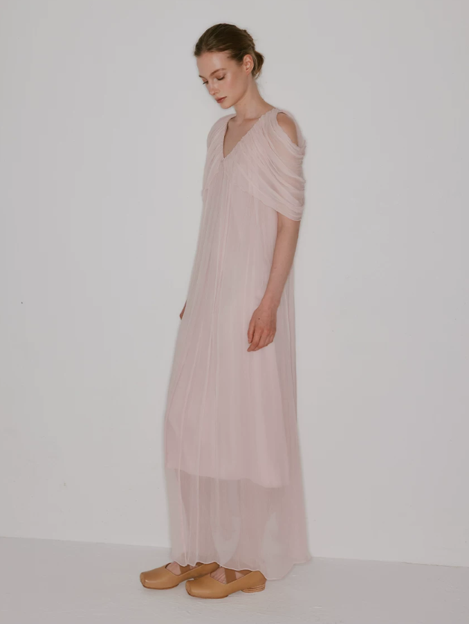 Velisse Mist Pink Flow Dress