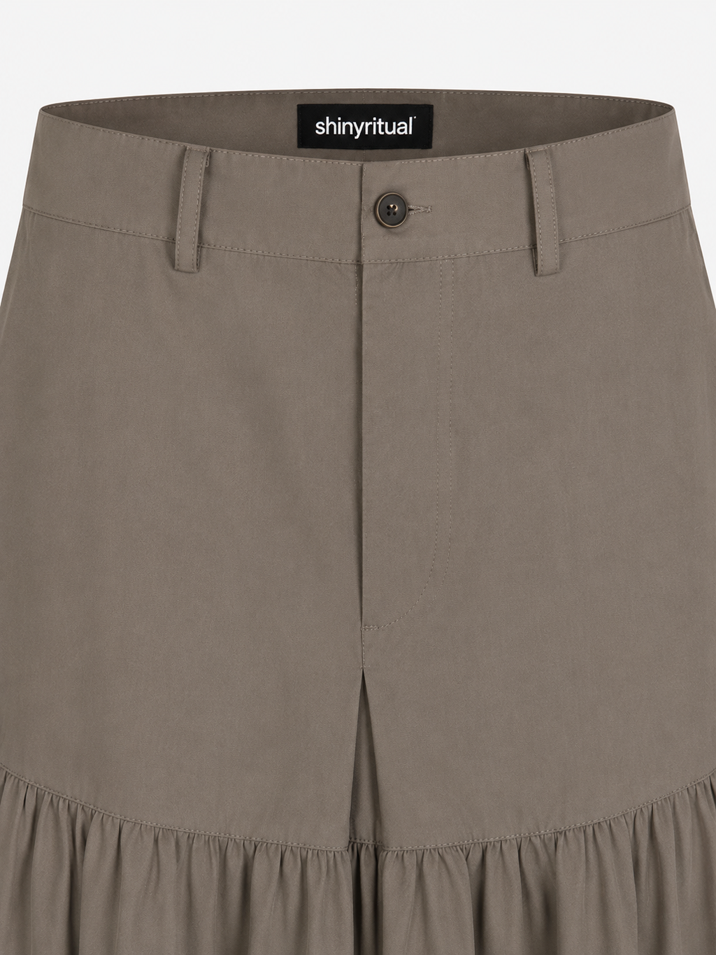 Mirewood Moss Stripe Wide Pants