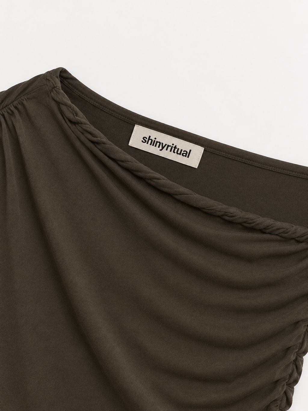 Soleia Knot Drape Top