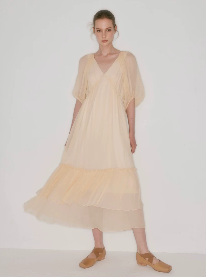 Elowen Ruffle Breeze Dress