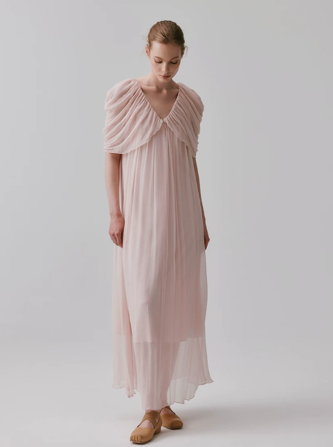 Velisse Mist Pink Flow Dress